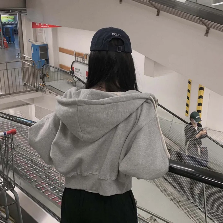 [완전인기✨/백염컬러 당일출고!] 자체제작 크치Made 꿈에 나온 핏, 투웨이 양기모 크롭 후드집업 ver 아우터 자켓 - zipup 상세 이미지 90