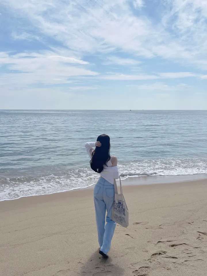 [자체제작/허리쏘옥/기본,롱ver] 후들후들 얇은 썸머 연청 와이드 데님 여름 청바지 롱팬츠 상세 이미지 50