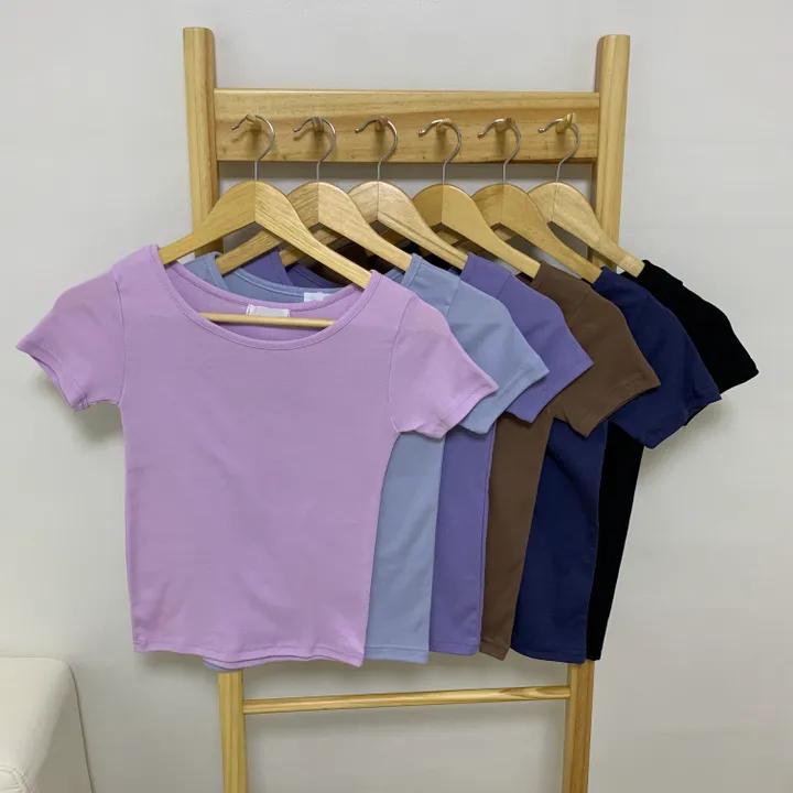 [-3kg/핏끝판왕!] 슬림핏 기본 무지 여리 반팔 티셔츠 (13color) 상세 이미지 26