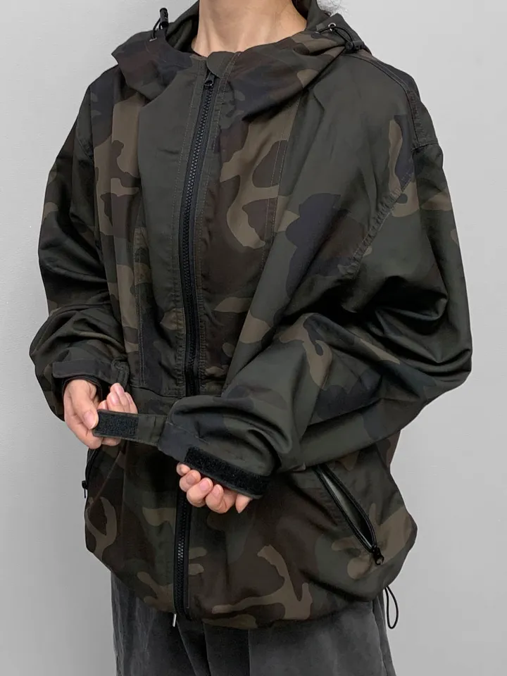 [🖤unisex] 카모 윈드 브레이커 상세 이미지 26