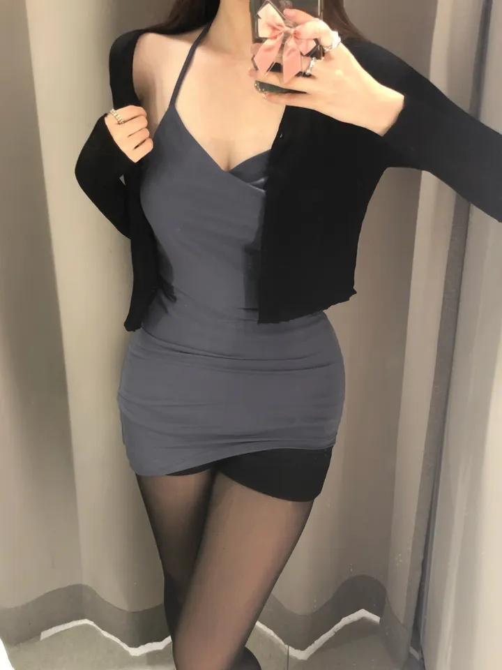 봄가디건🤍 [*슥걸치는! 여리핏보장] 슬릿 텐셀 브이넥 시스루 가디건 - 6color / 봄신상 여름신상 살안타템 꾸안꾸 가디건 크롭가디건 브이넥가디건 개강룩 간절기 상세 이미지 28
