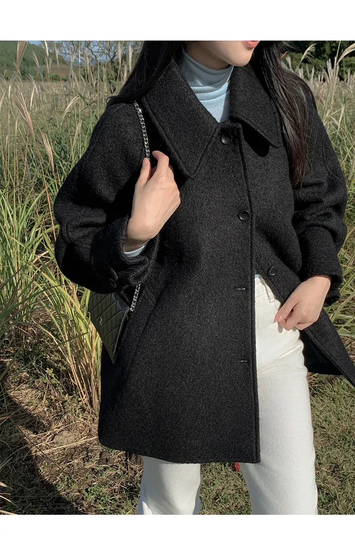 [자체제작/1만장돌파!/S-XL]버던 울 하프 코트 (출근룩/하객룩/데일리룩/겨울아우터/겨울코트) 상세 이미지 76