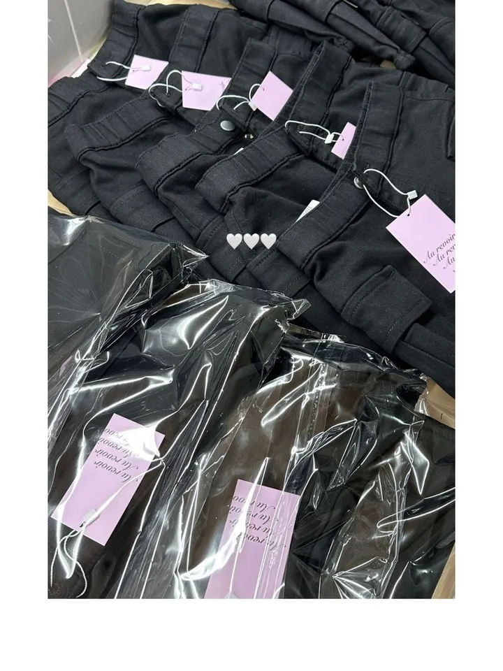 [무보정영상핏확인❤️‍🔥] 골반뽕 하이웨스트 카고숏pt 상세 이미지 6