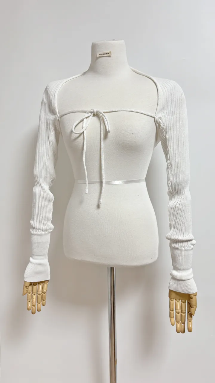 [MADE] Ribbed cool knit bolero (4color) 상세 이미지 10