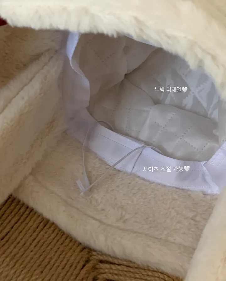 [당일출고❤️] 밍크 귀도리 버킷햇 겨울 방한 모자 얼굴소멸 벙거지 소프트 퍼 모자 귀달이 3color 상세 이미지 23