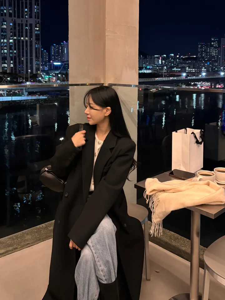 나인  프리미엄 울 맥시 코트 2color. 상세 이미지 35