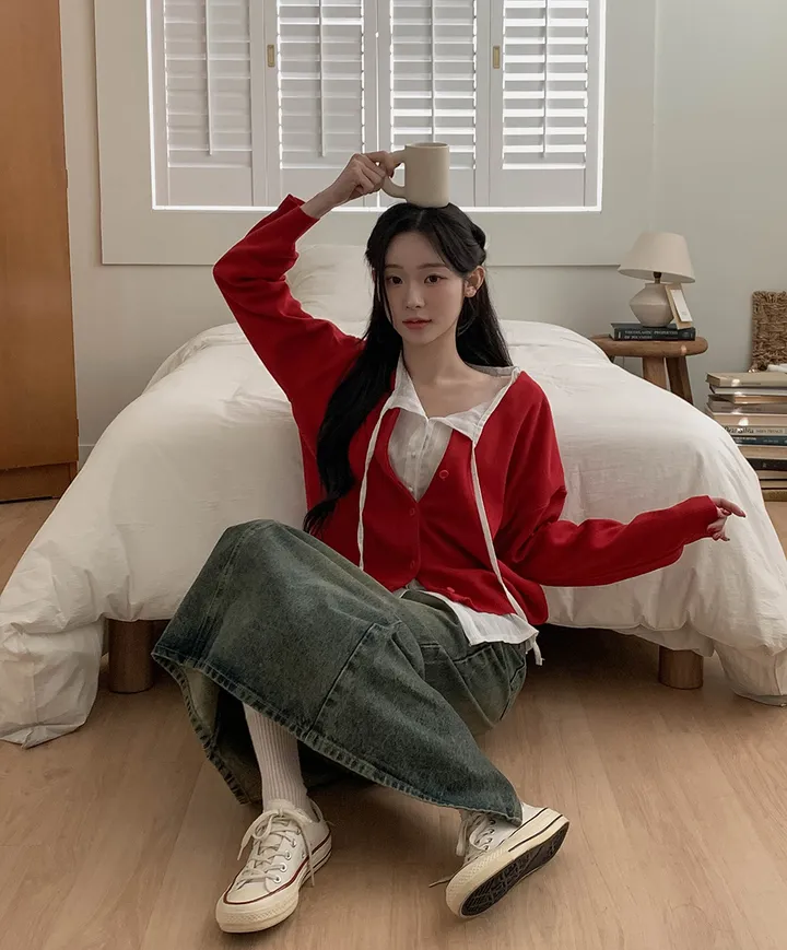 [반팔추가💛] 플로아 레이스 펀칭 블라우스 3colors 상세 이미지 21