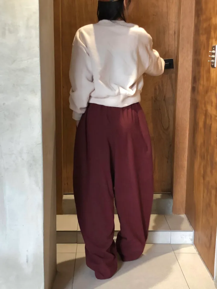 [데일리/*핏보장*] 코듀로이 골덴 핀턱 밴딩 팬츠 - 7colors (맞주름 허리 밴딩 와이드팬츠 롱다리핏 골반보장) 상세 이미지 39