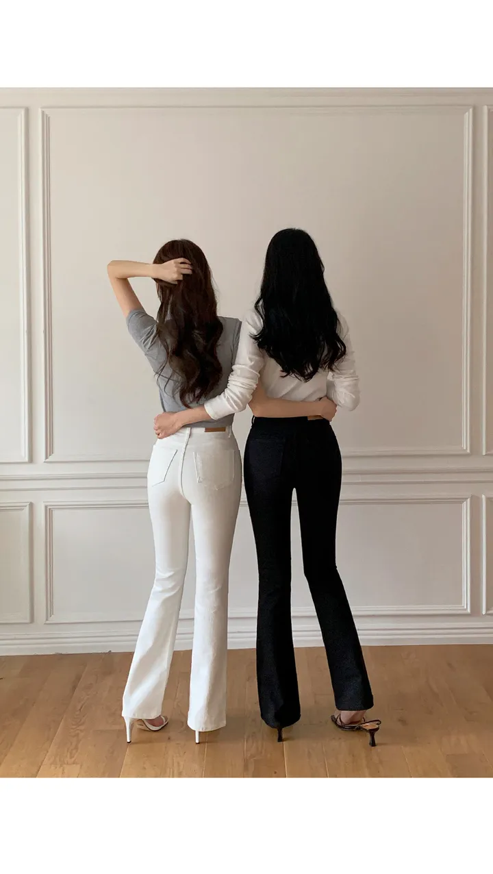 [6천장돌파][XS-L][BEST of the BEST🖤][가성비데님][자체제작] Better Jeans (No.193) 쥔장추천 비율핏 롱부츠컷 [2Types기본/롱(+5cm) 상세 이미지 16