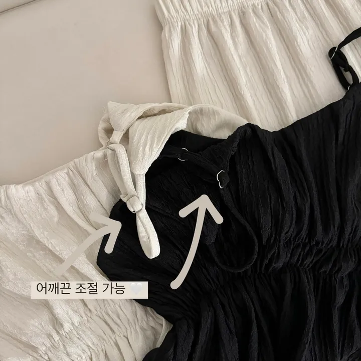 세트가격* 요정룩🩷 Fairy set - 2color / 투피스 셋업 휴양지 코디세트 나시 끈나시 크롭 탑 일자 롱팬츠 와이드팬츠 츄리닝 트레이닝 바지 하의 개강룩 봄 밴딩 상세 이미지 13