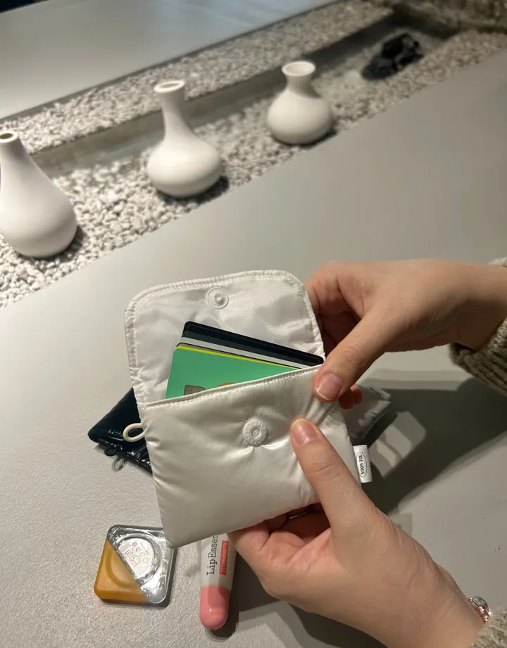[신상!!!/자체제작] 퐁신 패딩 카드지갑 (3color) 상세 이미지 7