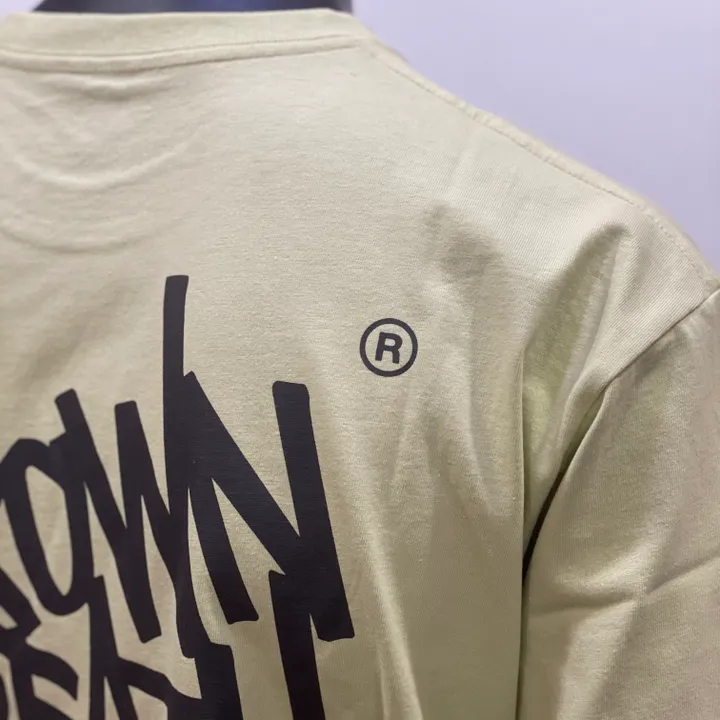 Tシャツ・カットソー BROWNBREATH TAG TEE LEMON BKMMSTB01LE 브라운브레스 2025 S/S TAG TEE 반팔 티셔츠 - LEMON