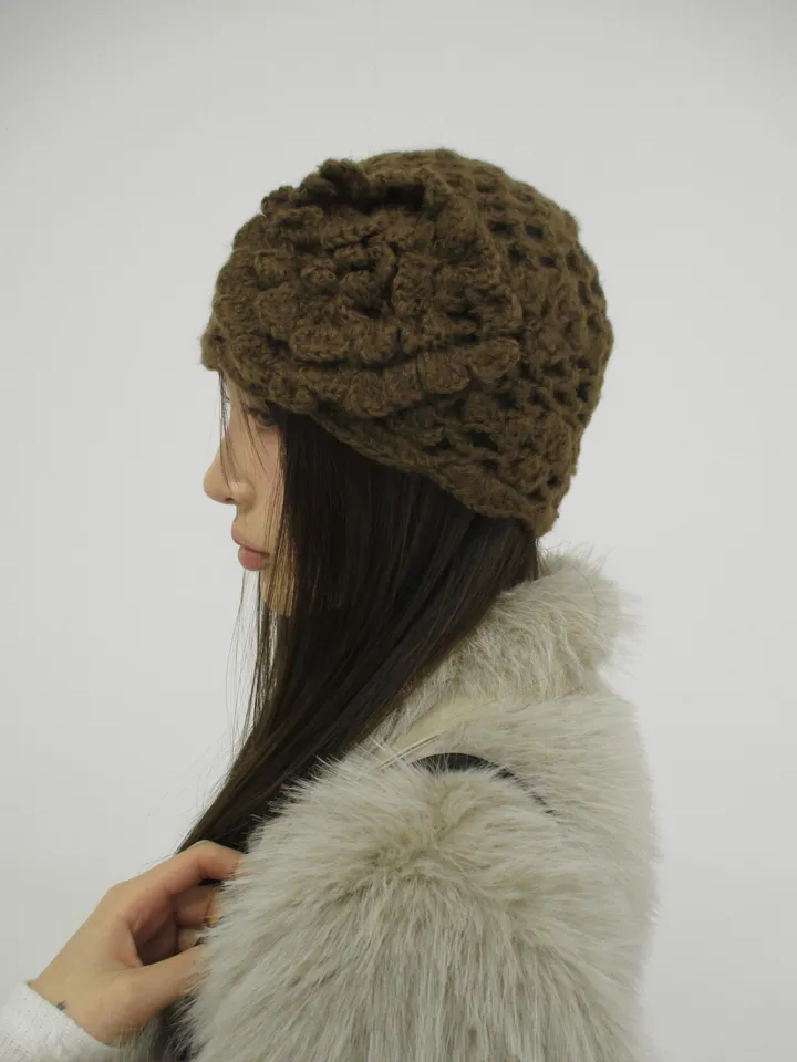 빅 플라워 코르셋 비니(5color) 상세 이미지 1