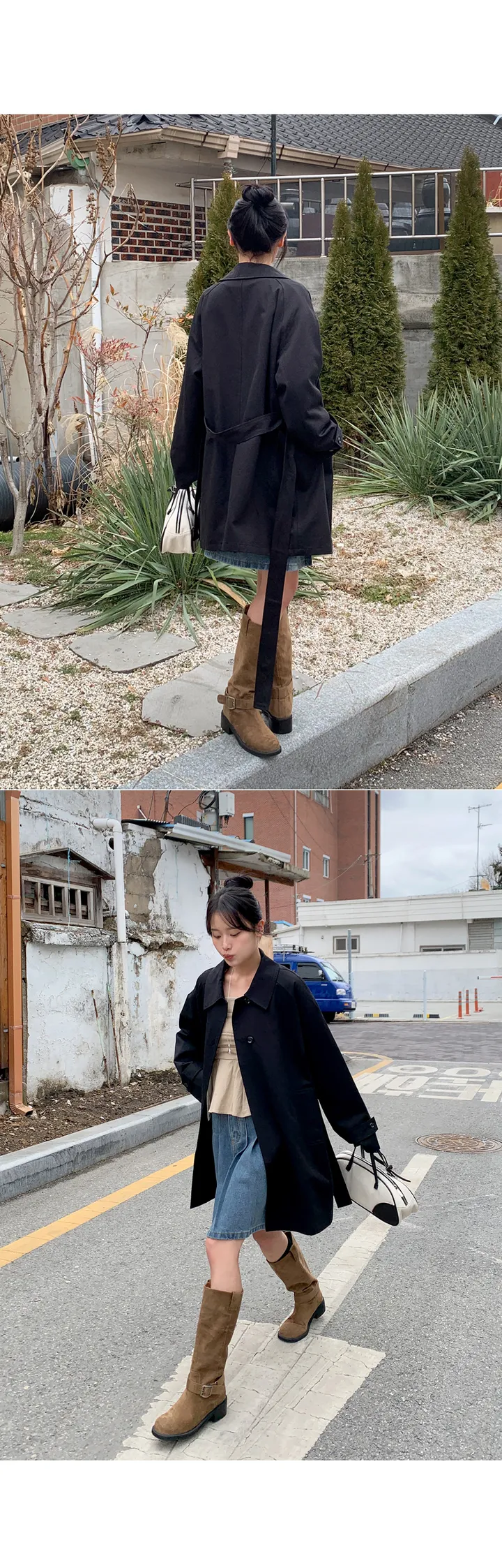 [간절기필수!베이직한♥]밀스래글런하프트렌치CT 상세 이미지 26