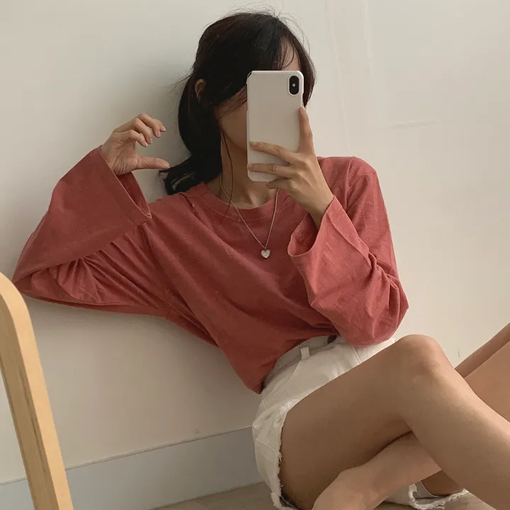 [ 필수템!/10colors ] 샌디 데일리 슬라브 긴팔T 상세 이미지 38