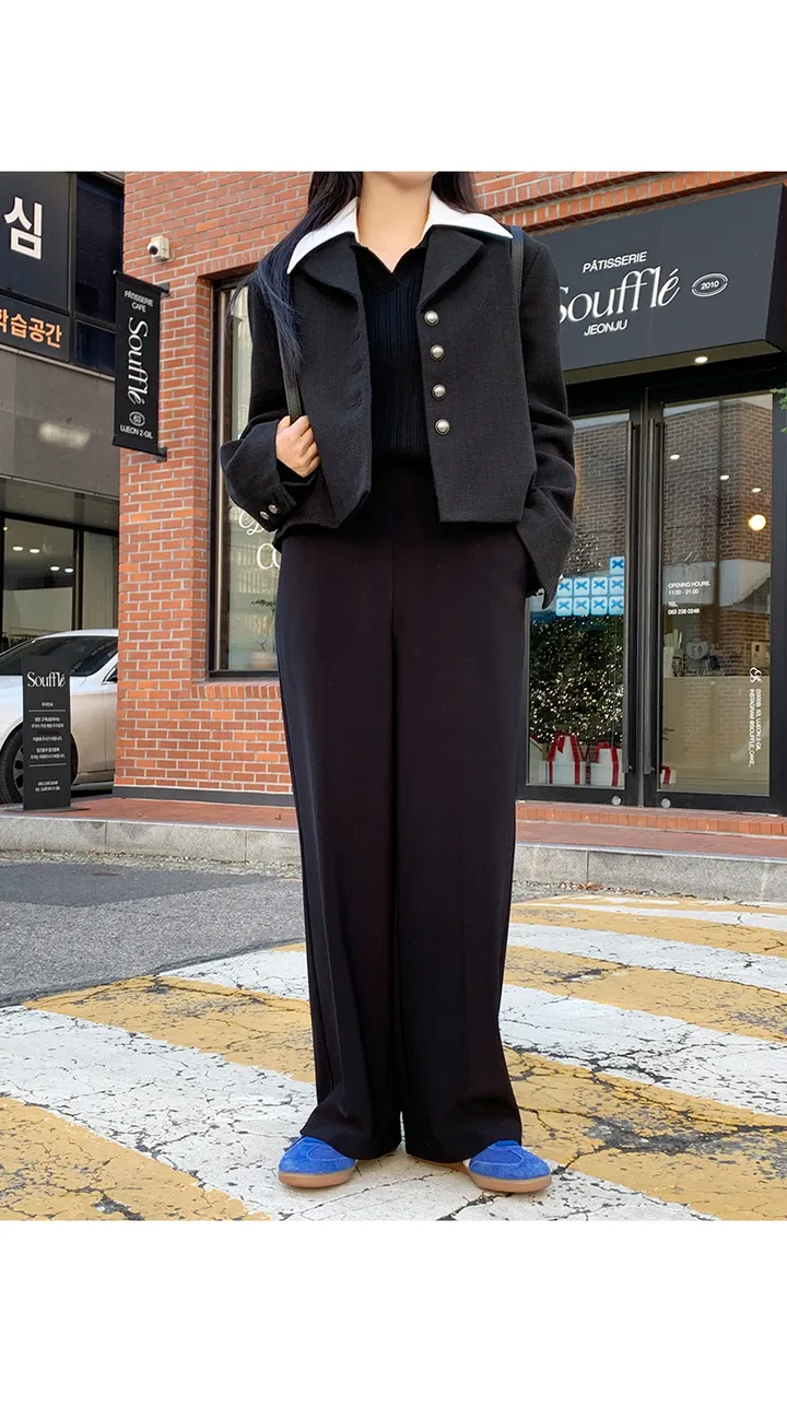 [S~2XL/완전편한,날씬핏와이드♥](기획) 쫀득세미와이드SL 상세 이미지 20