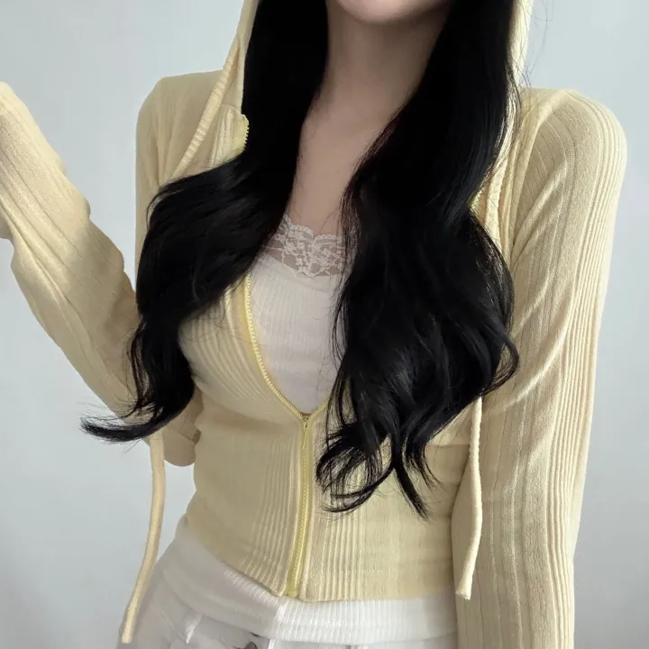 [봄신상/핏예뻐요!] 슬림핏 골지 후드집업 상세 이미지 17