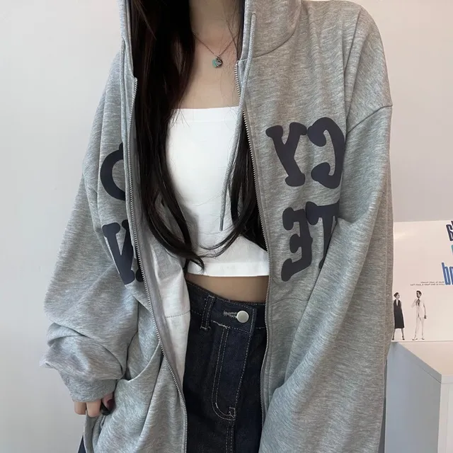[기모ver.추가/특가할인중] 교복템강추 보호본능핏~  데일리 캐주얼 투웨이 발포 레터링 후드집업 상세 이미지 32