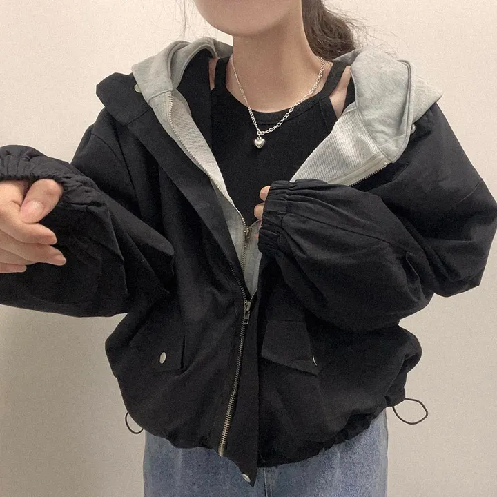 [후드탈부착] hip! 아방기본핏 야상 자켓 상세 이미지 13