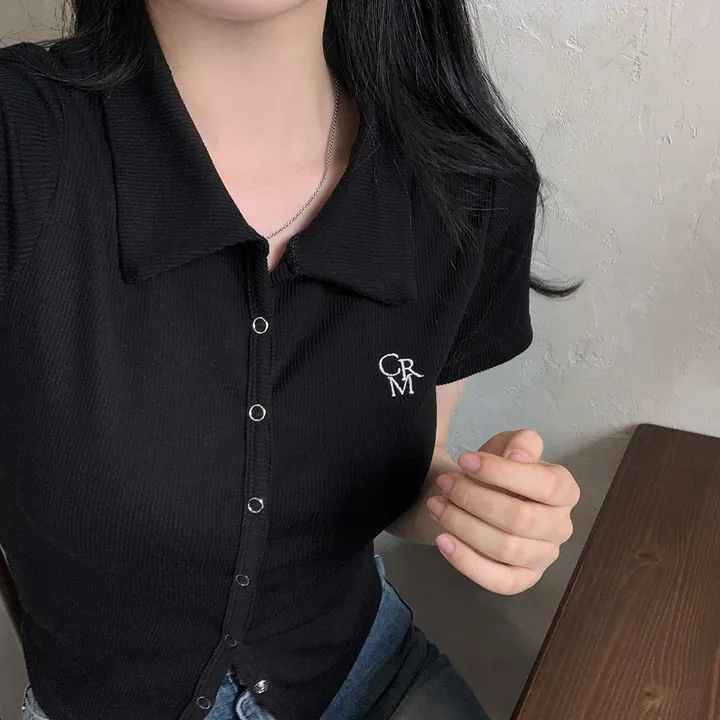 [드디어반팔출시!!/아이보리 당일출고🎉] 자체제작 #크치Made 반팔 ver. 웨하스 슬림핏 카라 골지 반팔 니트 가디건 - cd 상세 이미지 90