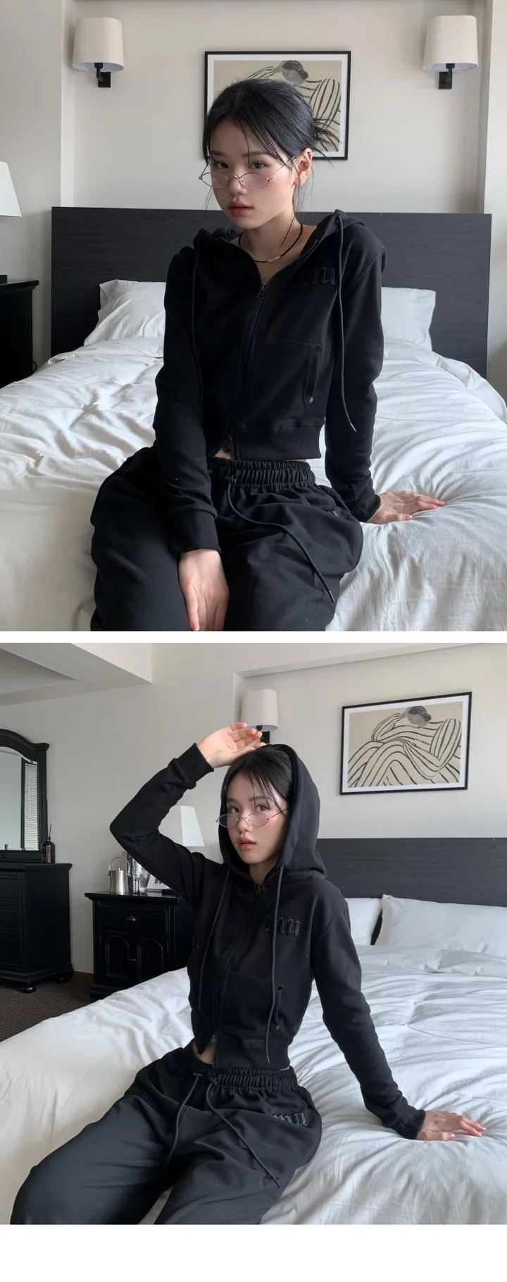 MADE [역대급디테일,핏🖤/전직원소장] 엠보 트레이닝 셋업 - 3color 상세 이미지 14