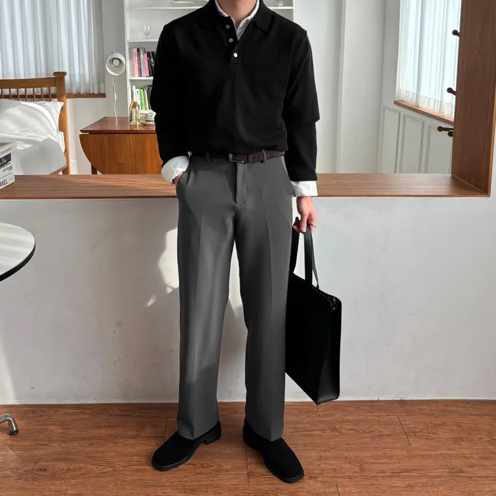 소가죽 원형 손목시계 사각 소가죽 데일리 심플 가죽시계 메탈 레더 남친룩 하객룩 봄 가을 상세 이미지 37