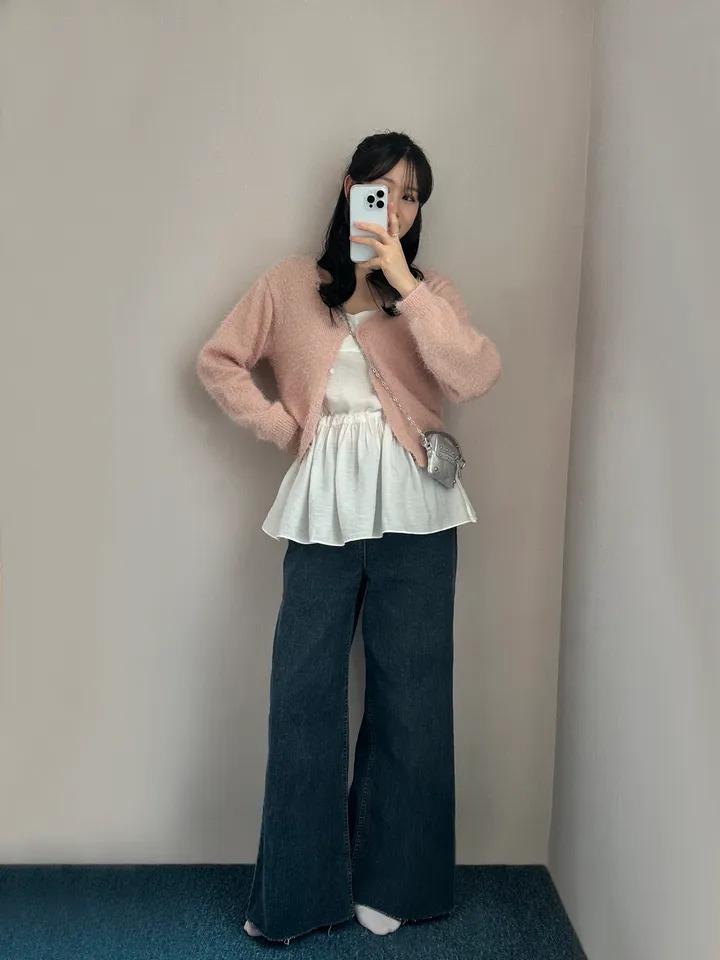 (아,빨,실버) 모터 체인 미니백 4컬러 체인크로스백 카드지갑 토트 투웨이 가방 상세 이미지 14