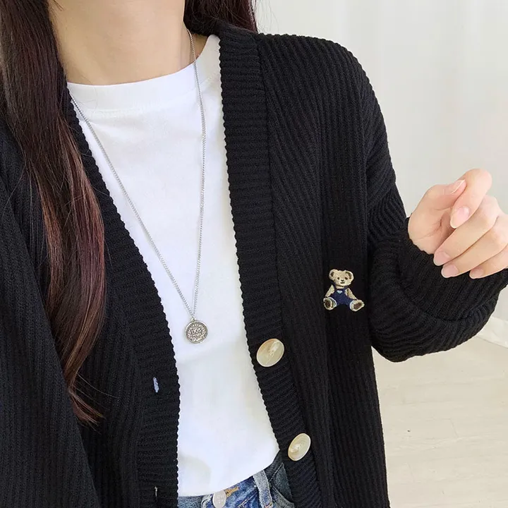 🌸봄신상/오버핏🌸 베스트 가디건 모음전 ✔ 오버핏가디건 니트가디건 학생가디건 교복가디건 스쿨룩가디건 캐릭터 빅사이즈 아우터  봄 봄옷 봄가디건 크롭가디건 롱가디건 봄아우터 상세 이미지 120