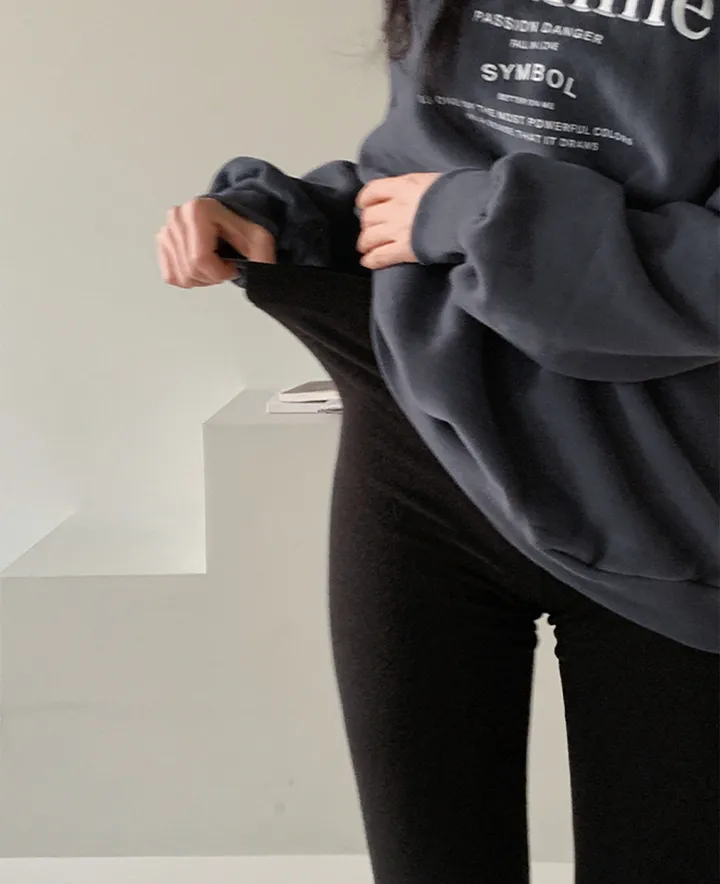 [🖤히트텍/데일리] 윈터즈 파스텔 히트레깅스 - 2 color (SLOWMADE/자체제작/레깅스/스판/무광/필수템) 상세 이미지 6