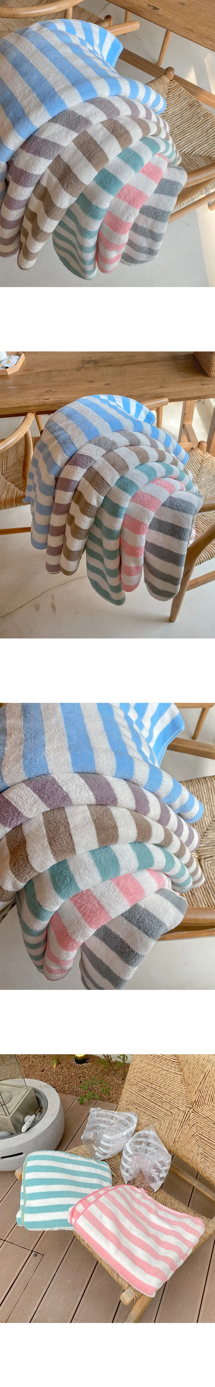 [🚀당일출고🚀] 스트라이프 대형 비치타올 6color 비치용품 상세 이미지 5
