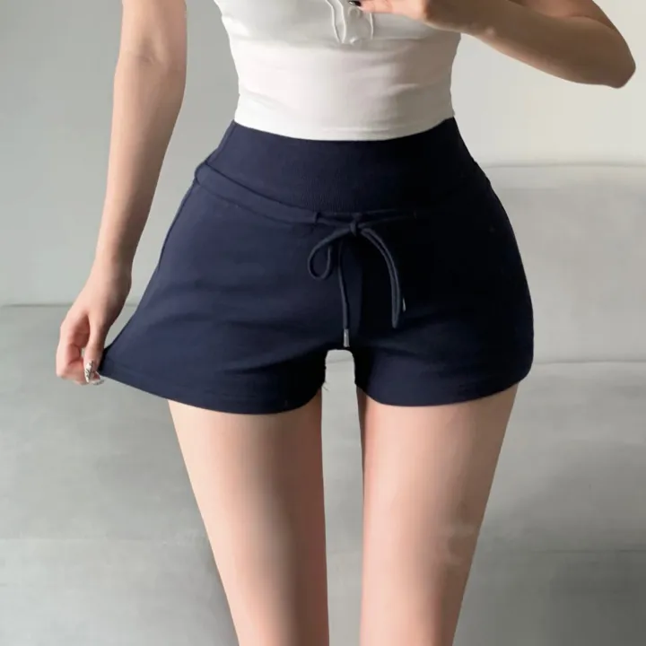 [힙업포켓/보풀x비침x]1282. 허리쏙 와이드 밴딩 포켓 트레이닝 팬츠 숏팬츠 돌핀팬츠 돌핀반바지 밴딩팬츠 반바지 숏팬츠 핫팬츠 숏트레이닝 기본 꾸안꾸 반바지 골반뽕 엉덩이뽕 상세 이미지 20