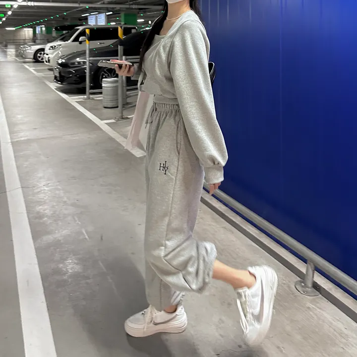 [8color/MADE] 하이퀄리티 웨하스 탄탄 와이드 조거팬츠 봄트레이닝 상세 이미지 201