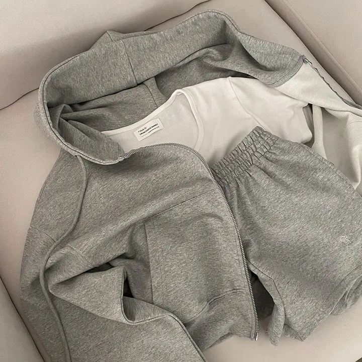 [💖후기극찬/봄,가을교복💖]  자체제작 #크치Made 꿈에 나온 핏, 사계절 입는 크롭 투웨이 후드집업 - zipup : 봄,봄아우터,봄자켓,가을,가을아우터 상세 이미지 19
