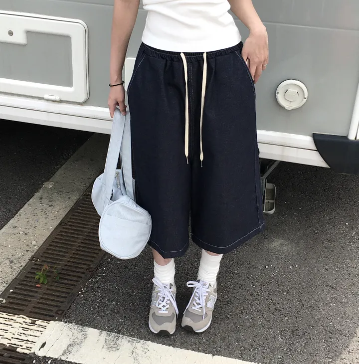 [*극찬핏]하프 생지 버뮤다 pt : half bermuda pants - 3 color 상세 이미지 23