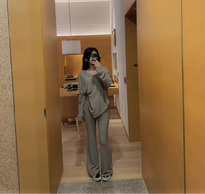 [Made /단품구매가능 /세트3000원할인] 촉촉 촤르르 연유 라떼 트레이닝 세트 여리핏 꾸안꾸 퀄보장 데일리set 핏보장 봄 신상 상세 이미지 118