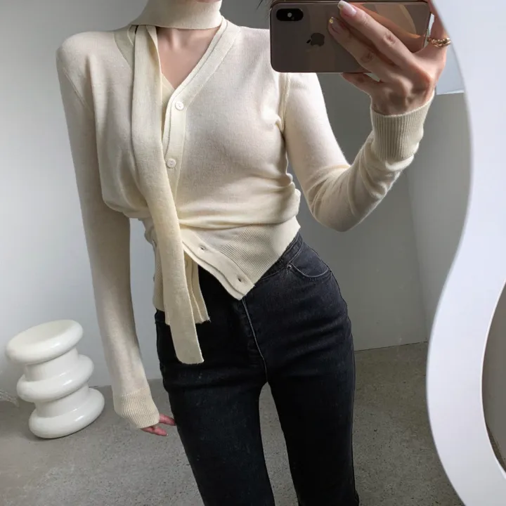 타이SET 랩 가디건 상세 이미지 3