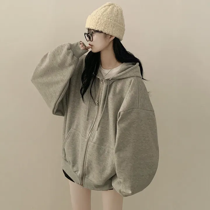 [자체제작/남녀공용/양기모] 리얼왕오버핏! 투웨이 후드집업 빅사이즈 상세 이미지 35