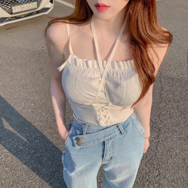 [극강여리🥺햇빛차단] 여리여리 여름 바캉스 부클 나시 크롭 니트 볼레로 가디건  커버업 5col 상세 이미지 32