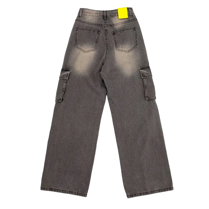 vintage strap wide cargo pants [ 빈티지 스트랩 카고 와이드 데님 팬츠 ] 상세 이미지 17