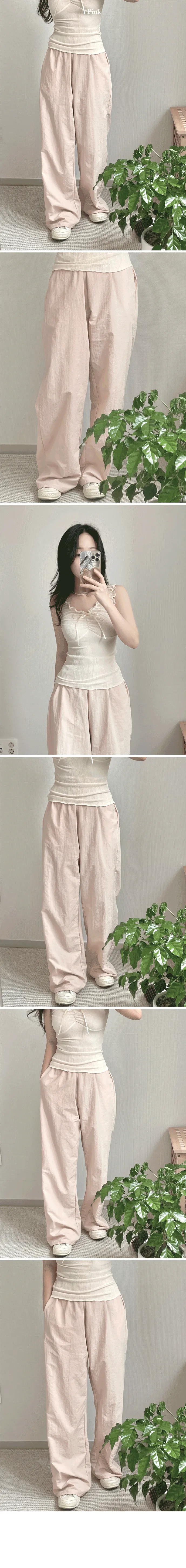 여름쿨팬츠🧊*MADE 숏/롱* 2개 묶음 할인🫶🏻 코코 바스락 팬츠 상세 이미지 6