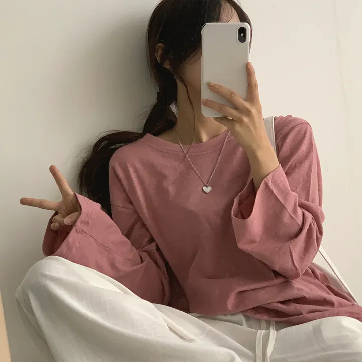 [ 필수템!/10colors ] 샌디 데일리 슬라브 긴팔T 상세 이미지 45