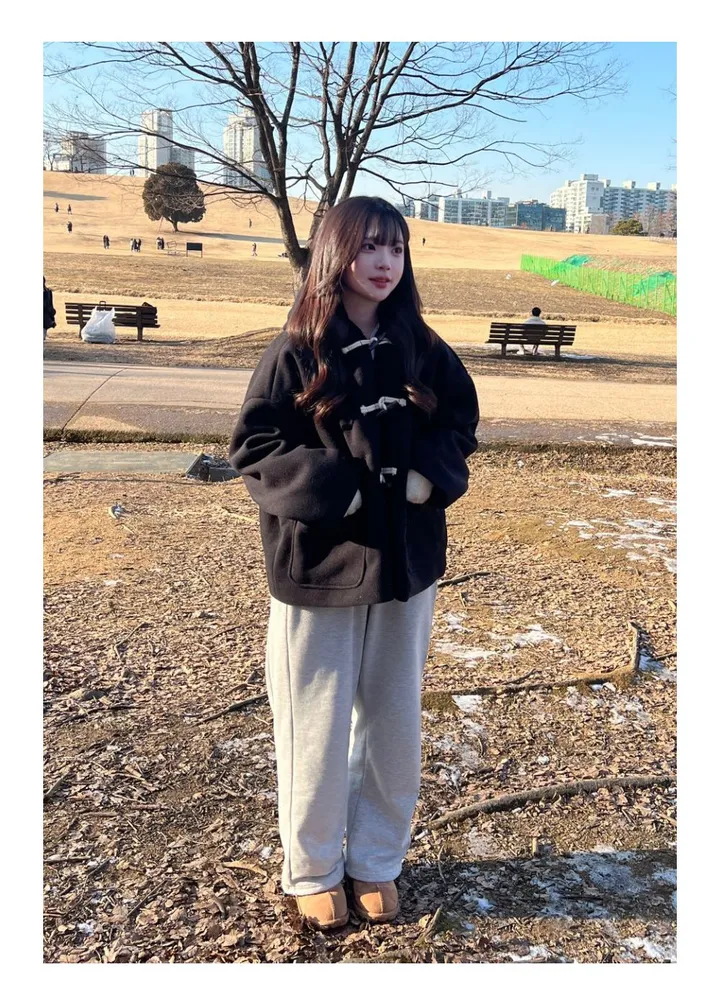 [최저가/숏&롱] 떡볶이 후드 겨울 가을 코트 고퀄리티 남녀공용 아우터 자켓 오버핏 빅사이즈 커플룩 시밀러룩 상세 이미지 29