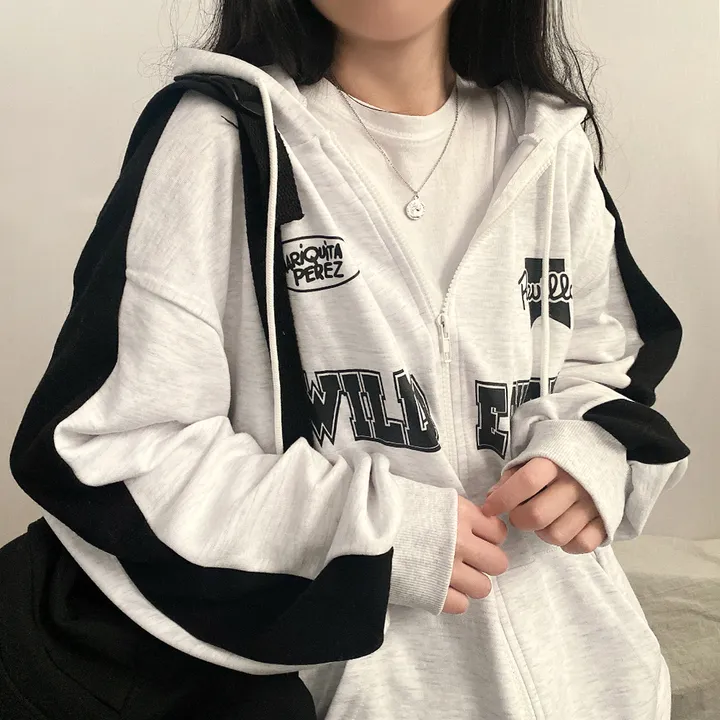 봄new*[데일리/스트릿] 윌비 져지 오버핏 후드집업 3color 상세 이미지 13