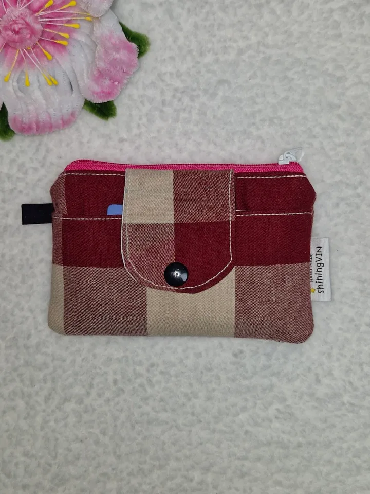 handmade) 지페지갑 동전지갑 패브릭 지갑 파우치 데일리용 학생지갑 상세 이미지 6