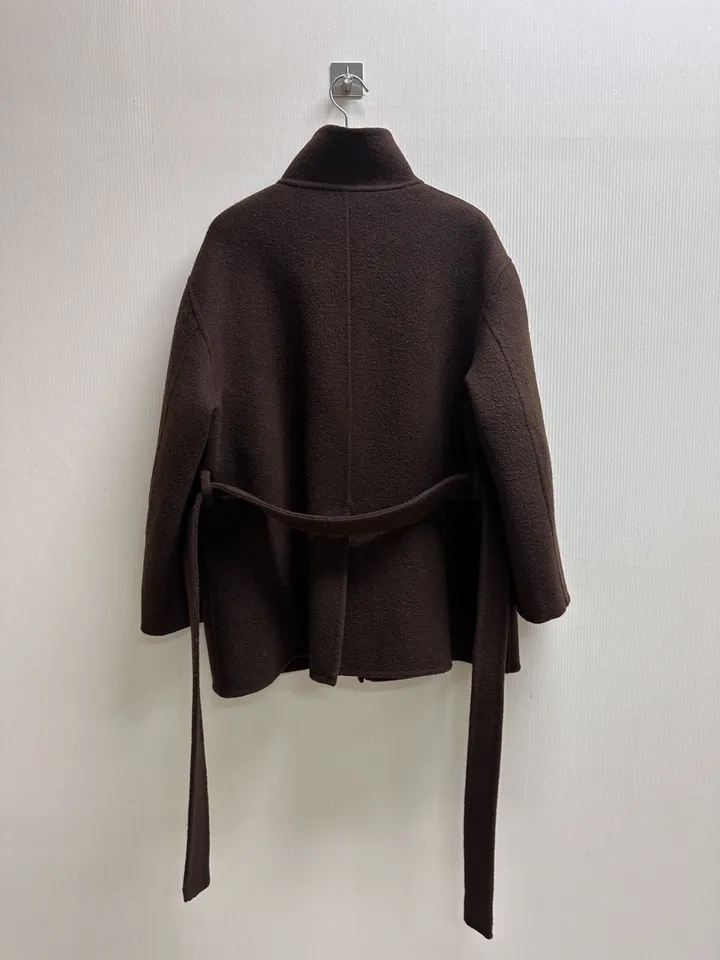 [고퀄리티/소장가치충분]하이넥하프핸드메이드코트(2color) 상세 이미지 23