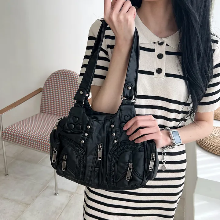 Vintage heart shoulder bag 상세 이미지 33