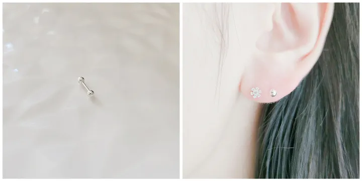 실버925 미니 은피어싱 모음6 데일리 포인트 쁘띠 피어싱 silver925 상세 이미지 12