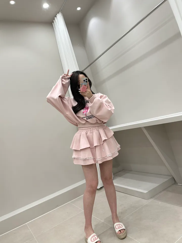 (속바지내장,체형커버)남심저격 쿠션지  캉캉 트레이닝세트 상세 이미지 29