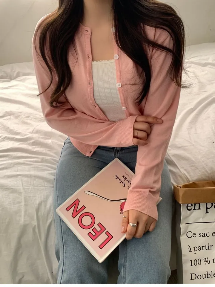 [주문폭주!][봄신상/데일리템/최저가] 아렌 베이직 라운드 가디건 (10color) 상세 이미지 50
