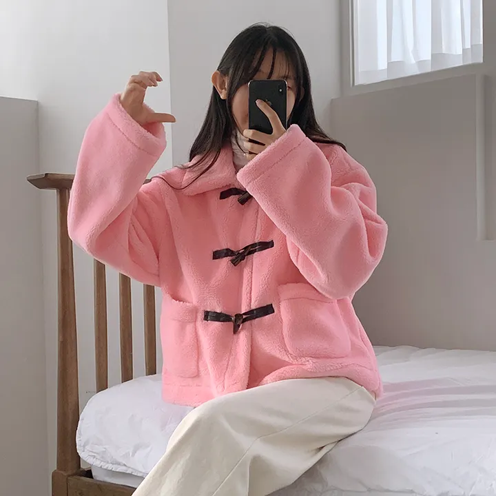 [실물보장!🤍몽글,따뜻~귀여워요! 떡볶이코트 양털코트 겨울코트] 몽실양털떡볶이코트 상세 이미지 25